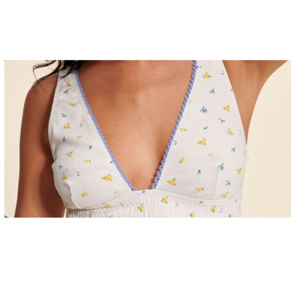 Rouje - Pearl Mini Fleurs Top - Ecru w/mini flowers - Size US 2 (FR 36) - Picture 3 of 12